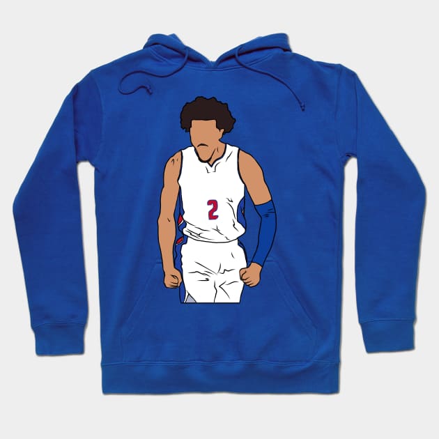 Cade Cunningham Celebration Hoodie by rattraptees